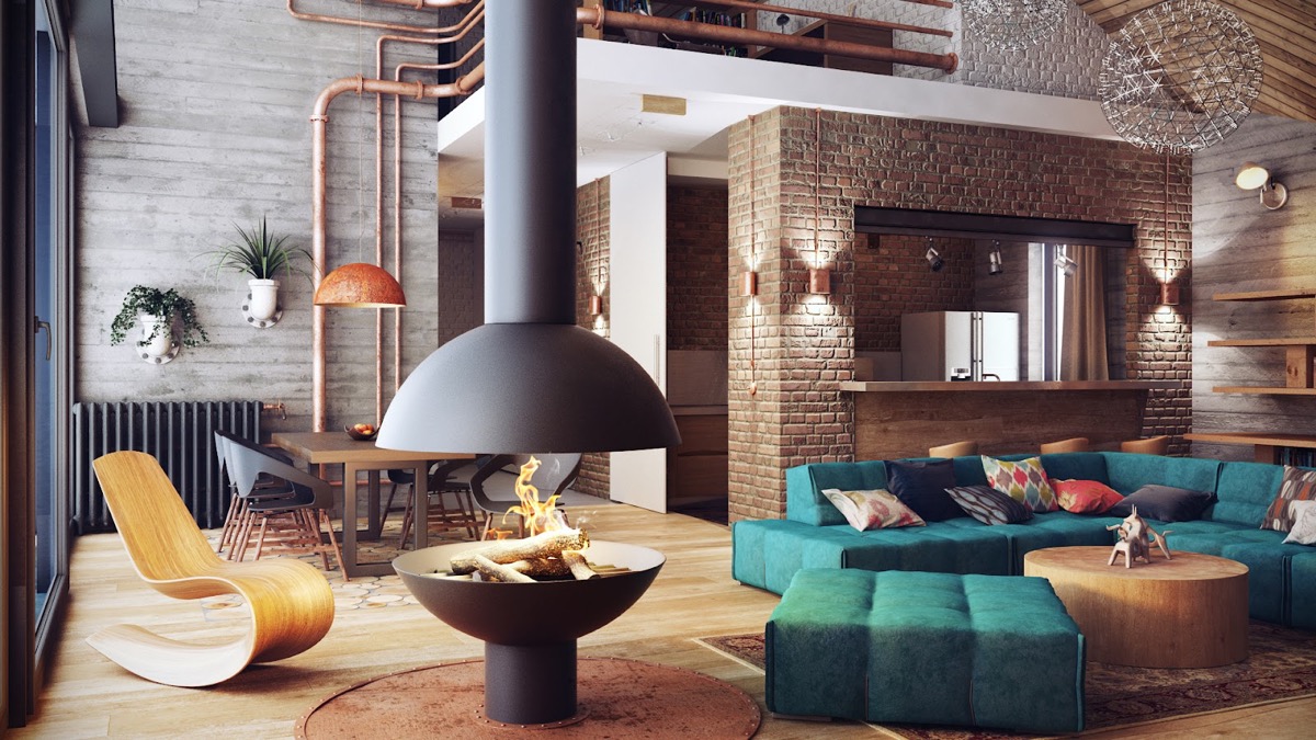 Industrial Style Decor: How to achieve the industrial look in your home.