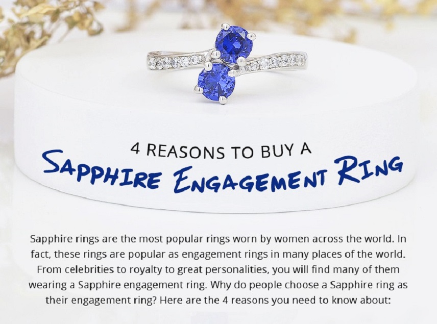 4 Reasons to Buy a Sapphire Engagement Ring